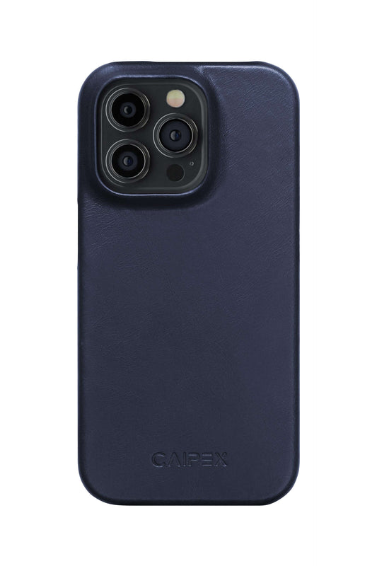 iPhone 16 Leather Case with MagSafe - Blue