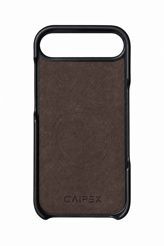iPhone Air Crocodile Leather Case with MagSafe - Black - interior view