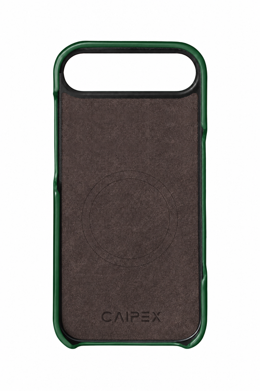 iPhone Air Crocodile Leather Case with MagSafe - Green - interior view