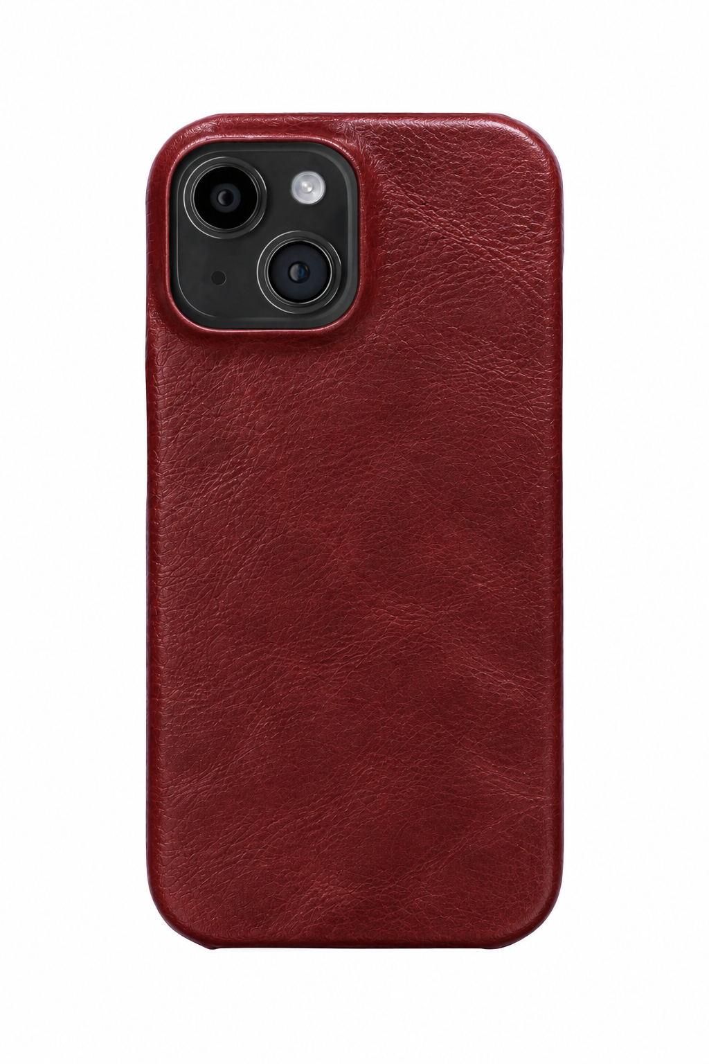 iPhone 14 Plus Leather Case with MagSafe - Wine