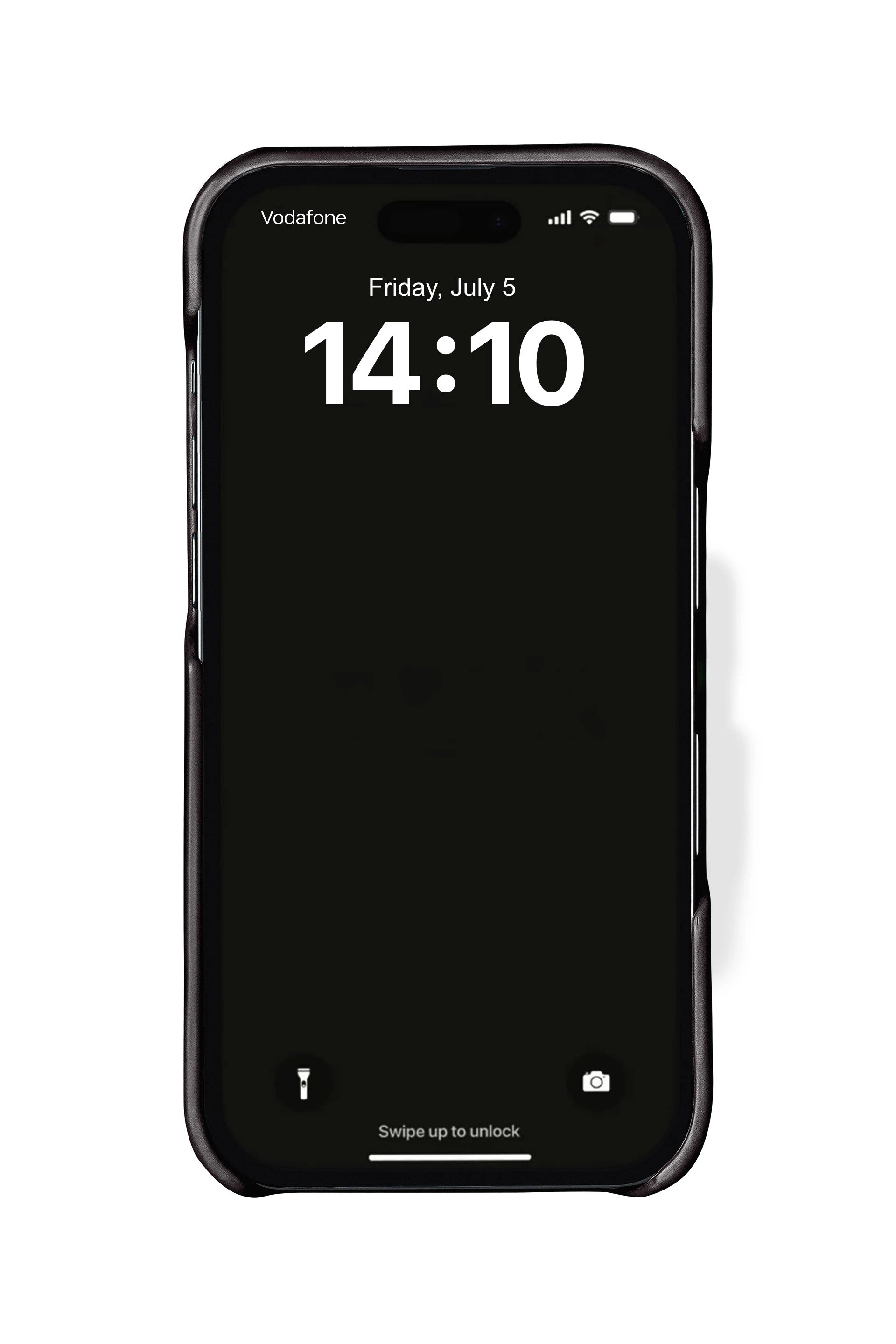 iPhone 16 Leather Case with MagSafe - Black