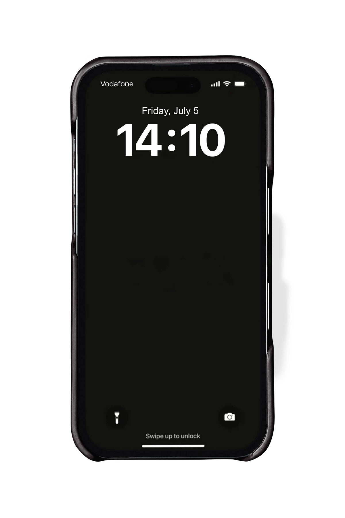 iPhone 16 Pro Max Black Leather Case with MagSafe