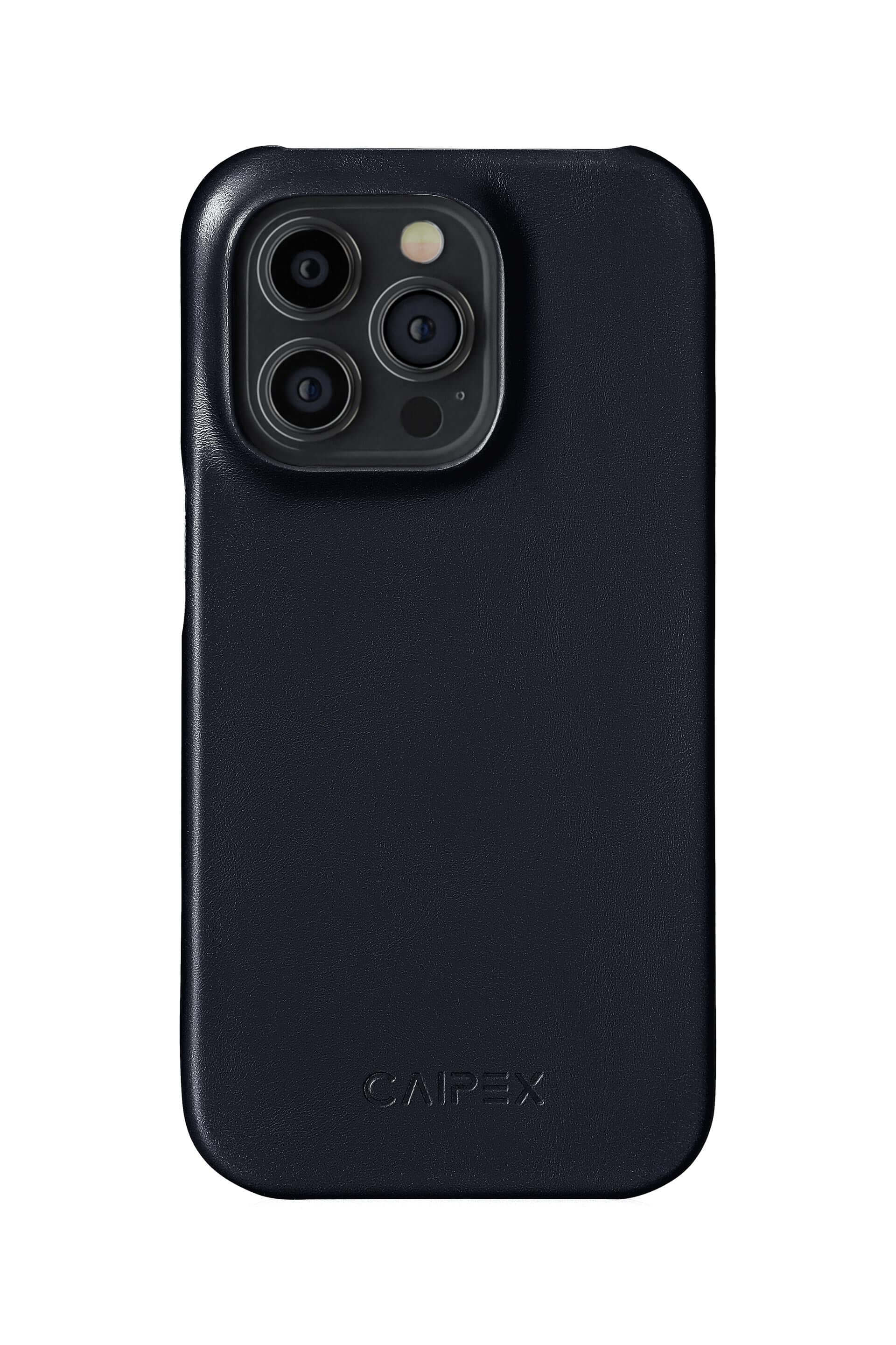 iPhone 16 Leather Case with MagSafe - Black