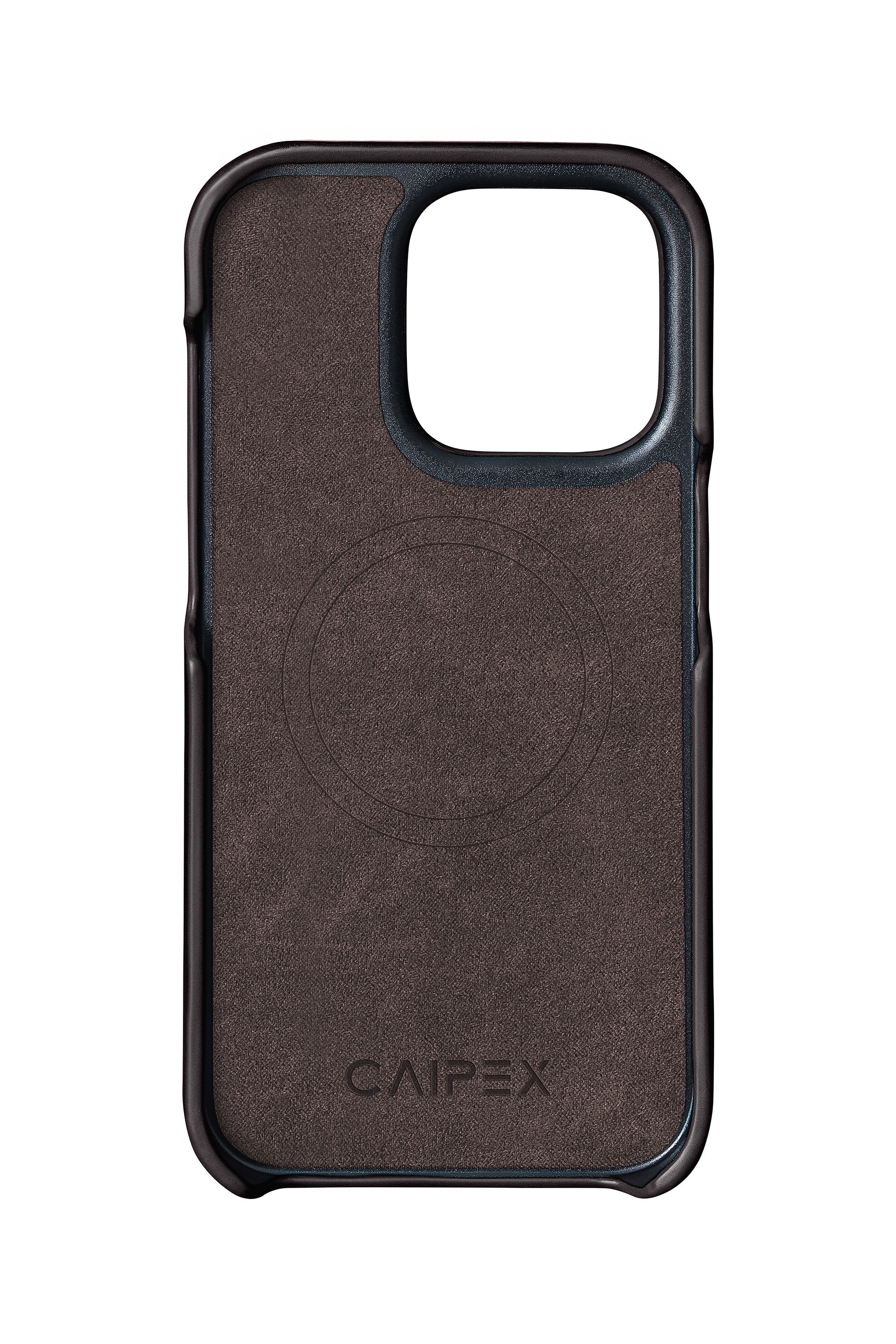 iPhone 12 Pro Crocodile Leather Case with MagSafe - Black