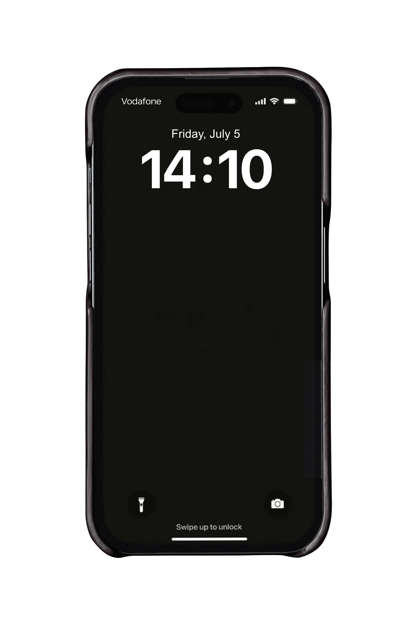 iPhone 12 Crocodile Leather Case with MagSafe - Black