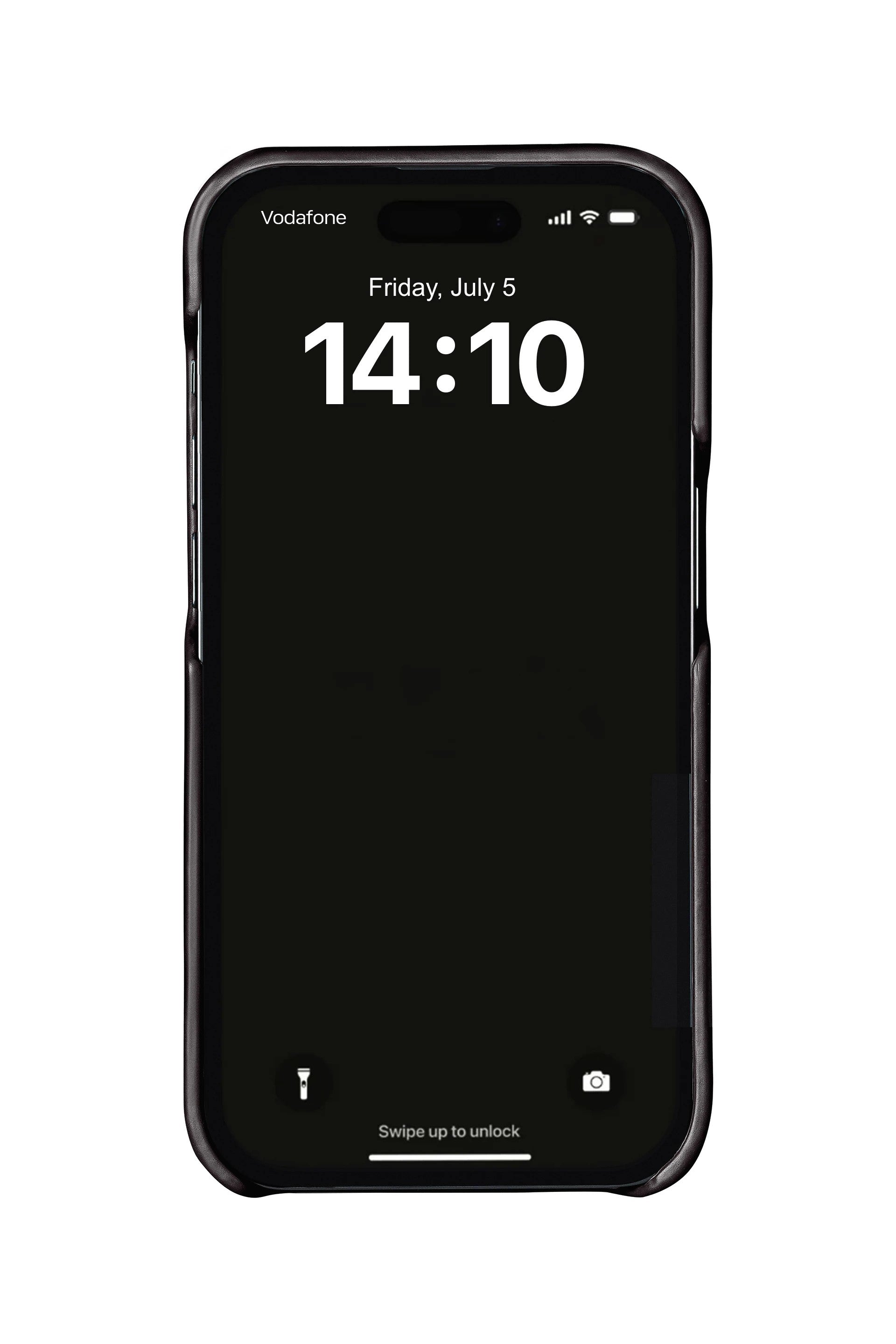 iPhone 12 Crocodile Leather Case with MagSafe - Black
