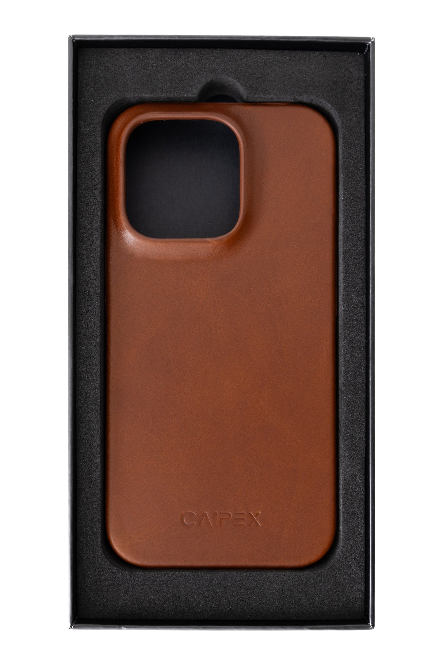 iPhone 15 Pro Leather Case with MagSafe - Coffee