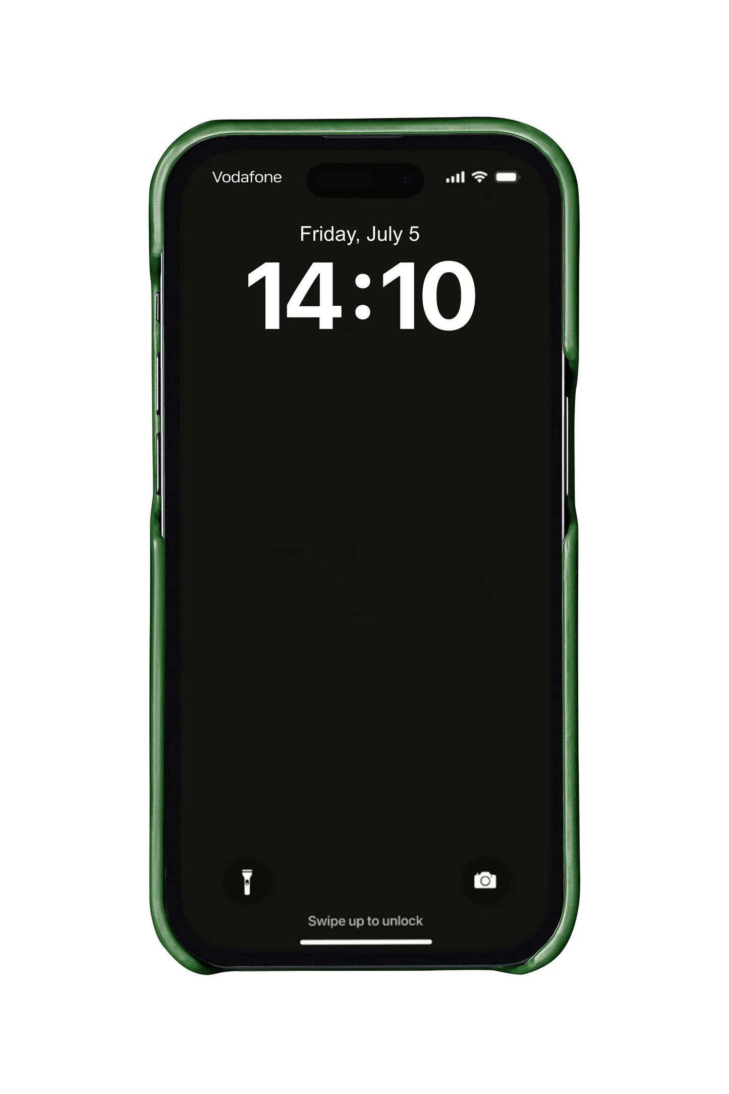 iPhone 14 Plus Crocodile Leather Case with MagSafe - Green