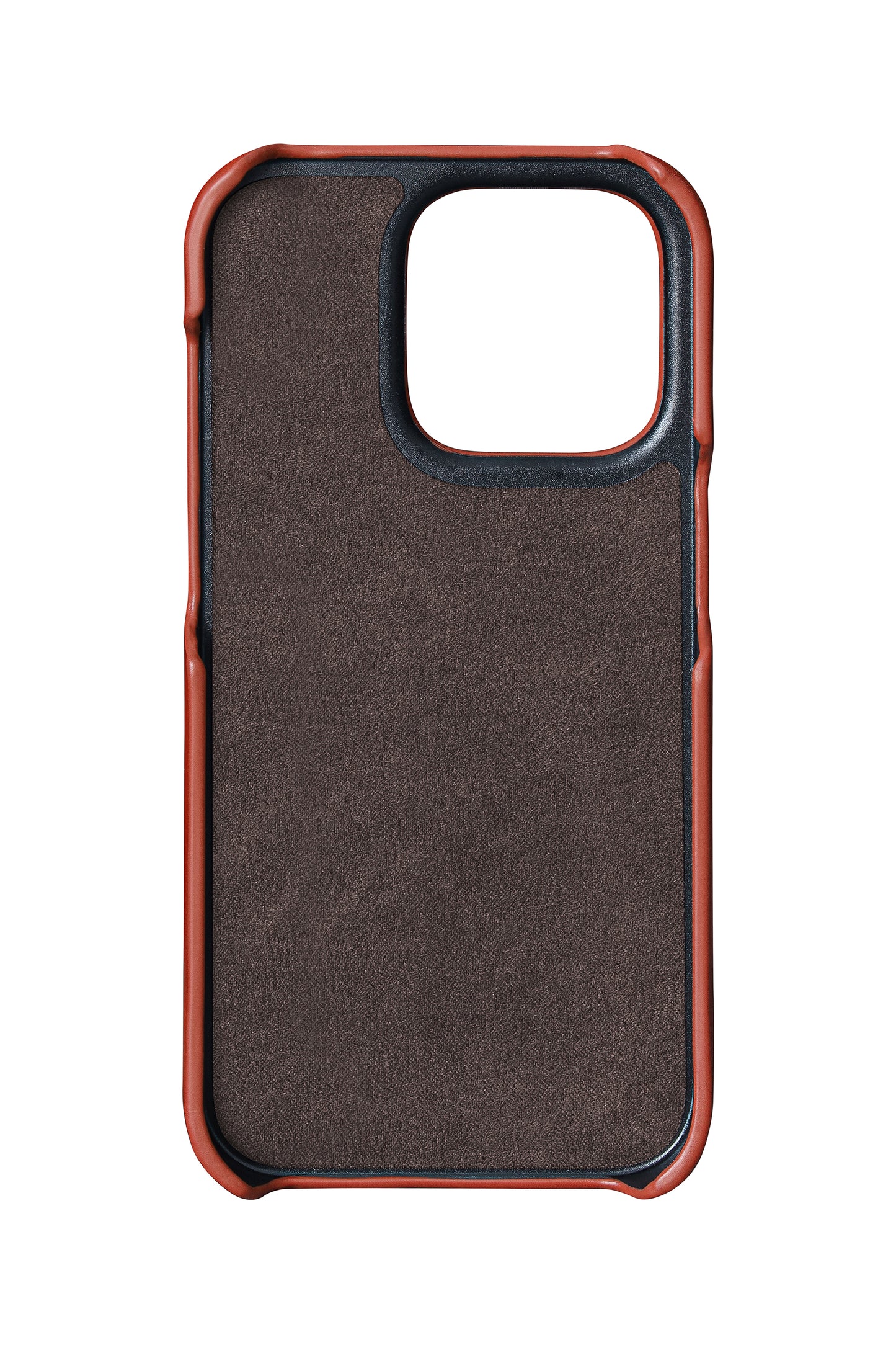 iPhone 14 Crocodile Leather Case with MagSafe - Light Brown