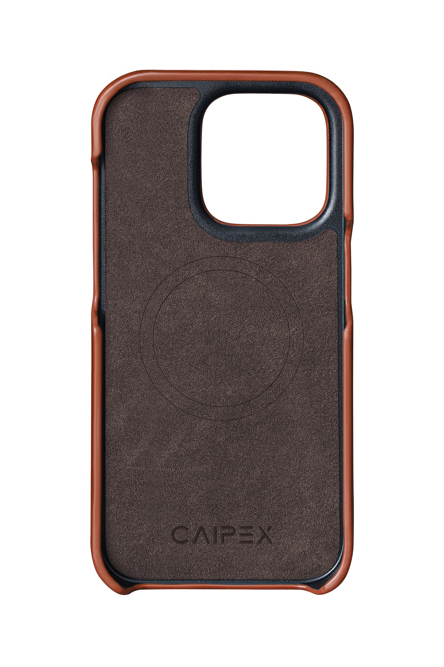 iPhone 12 Pro Crocodile Leather Case with MagSafe - Light Brown