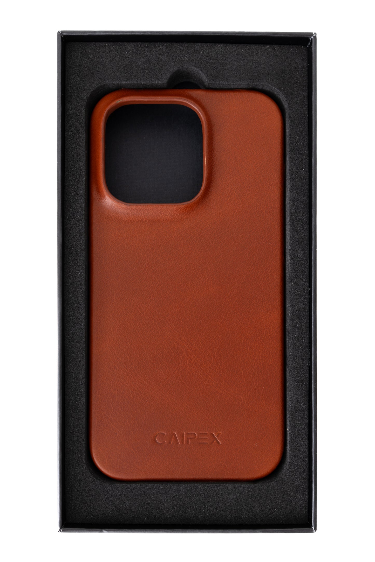 iPhone 15 Pro Leather Case with MagSafe - Orange