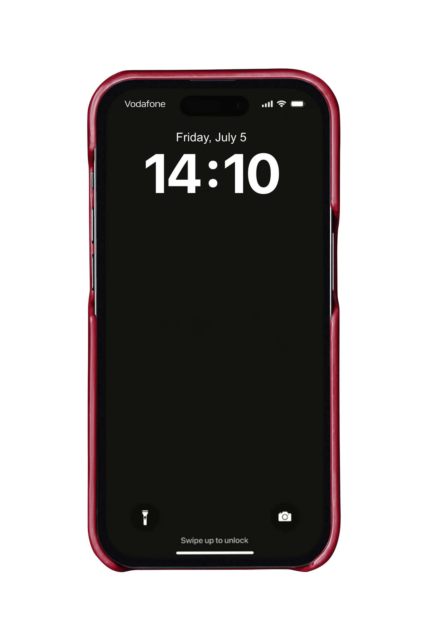 iPhone 15 Plus Crocodile Leather Case with MagSafe - Red
