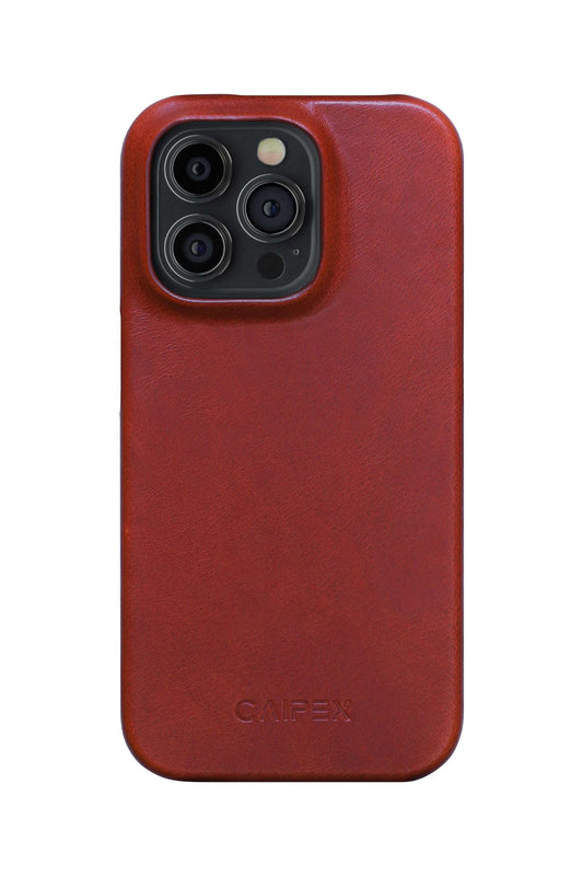 iPhone 16 Pro Max Leather Case with MagSafe - Wine