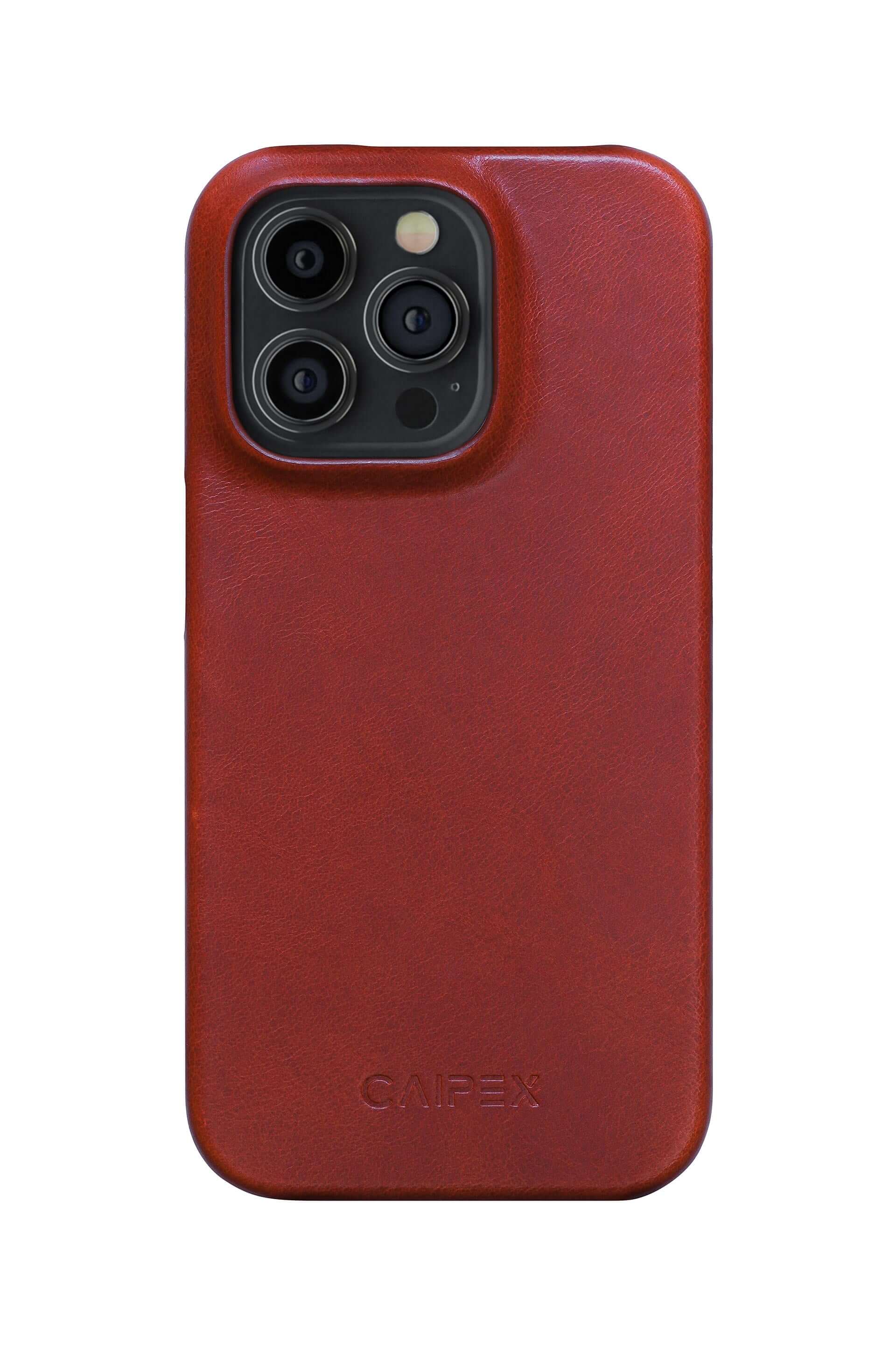 iPhone 16 Leather Case with MagSafe - Wine