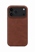 iPhone 18 Pro Max Leather Case with MagSafe - Coffee