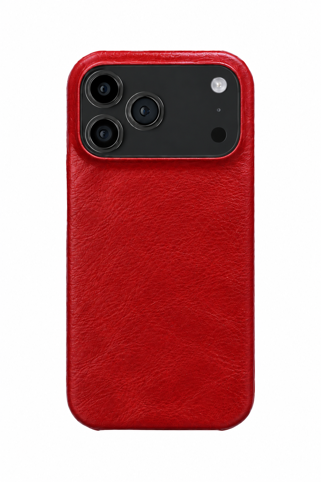iPhone 17 Pro Max Leather Case with MagSafe - Red