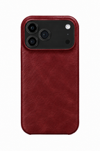 iPhone 17 Pro Leather Case with MagSafe - Wine