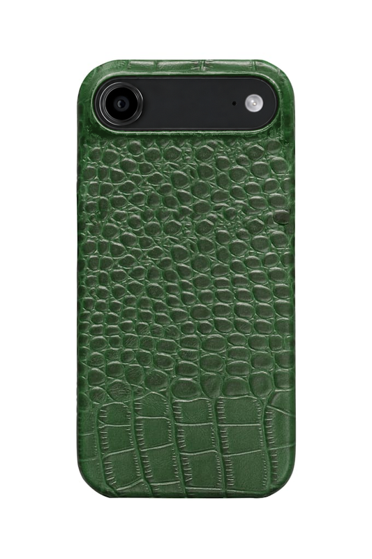iPhone Air Crocodile Leather Case with MagSafe - Green