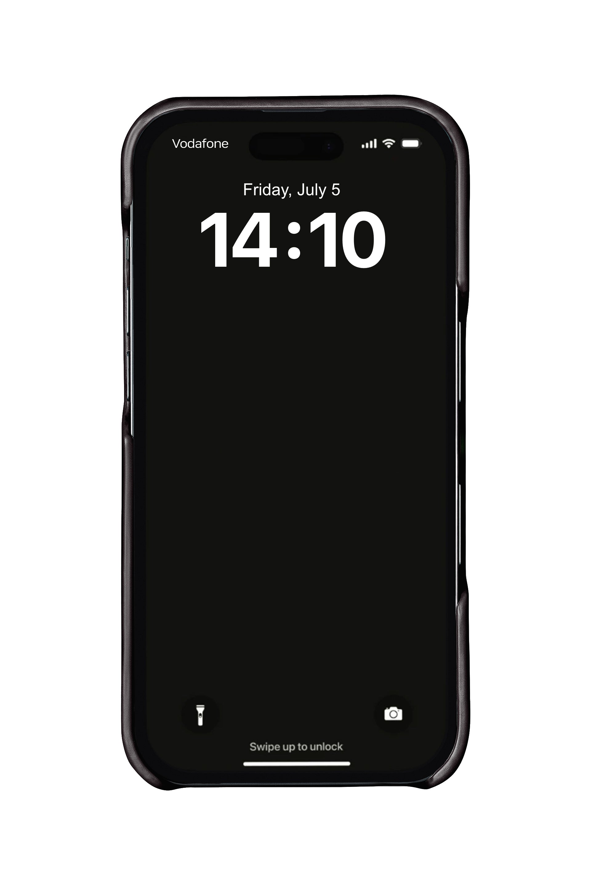 iPhone Air Crocodile Leather Case with MagSafe - Black