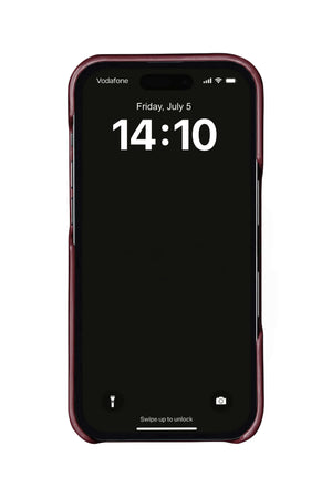 iPhone Air Crocodile Leather Case with MagSafe - Brown