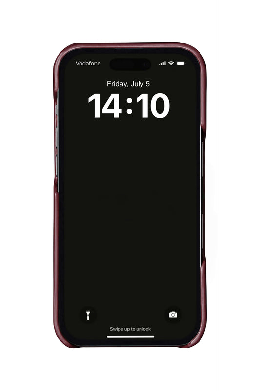 iPhone Air Crocodile Leather Case with MagSafe - Brown