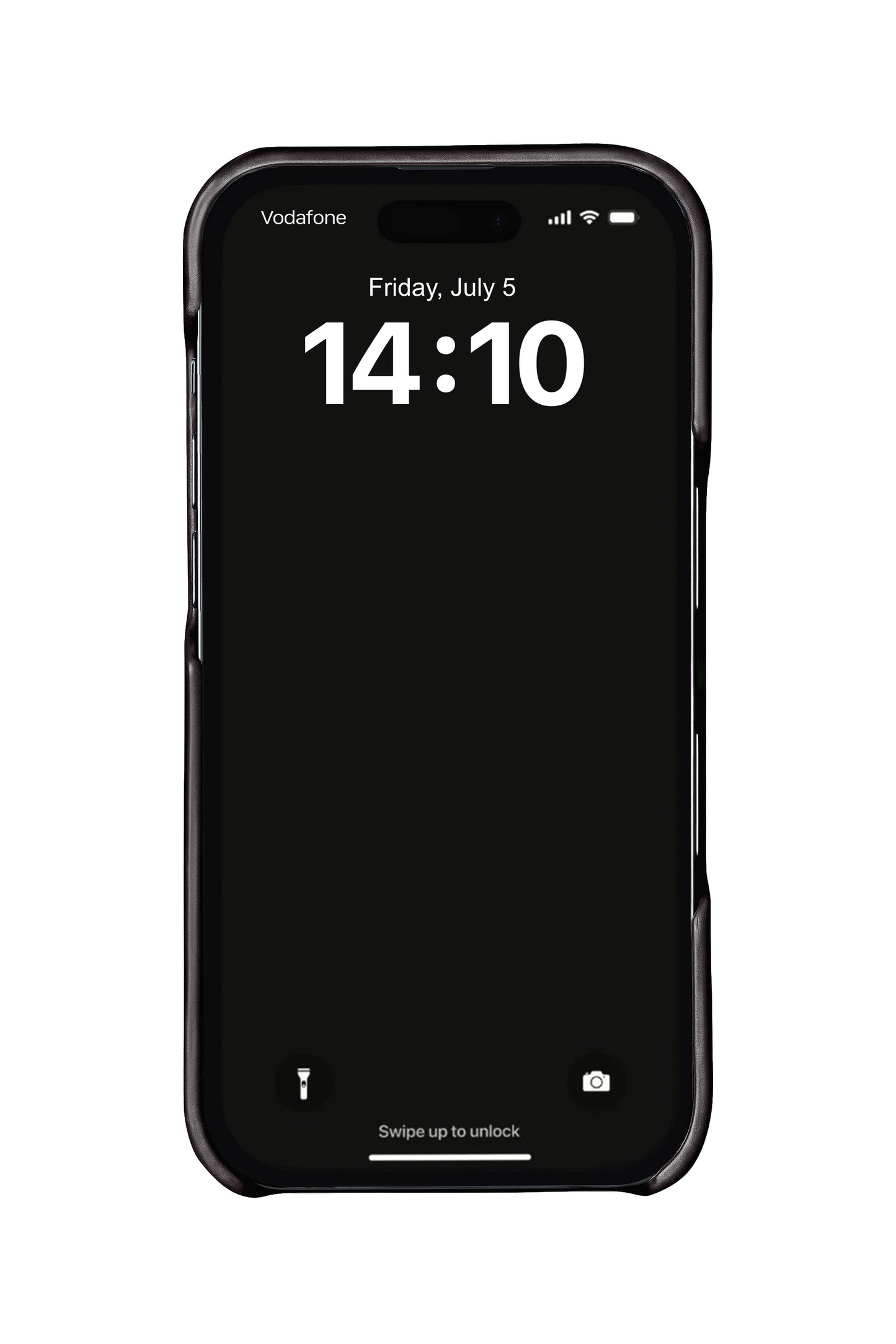 iPhone 17 Crocodile Leather Case with MagSafe - Black