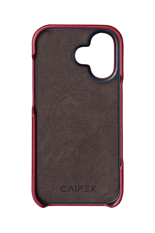 iPhone 17 Crocodile Leather Case with MagSafe - Red