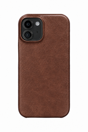 iPhone 12 Leather Case with MagSafe - Coffee