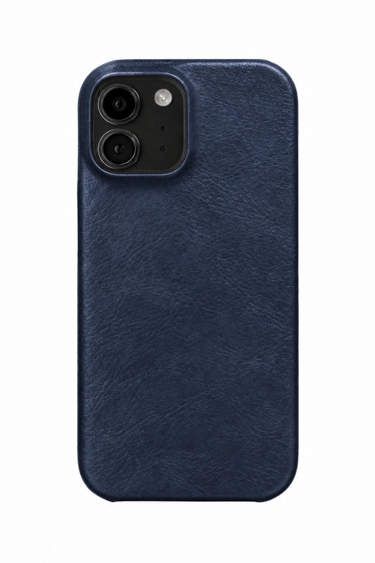 iPhone 12 Mini Leather Case with MagSafe - Blue
