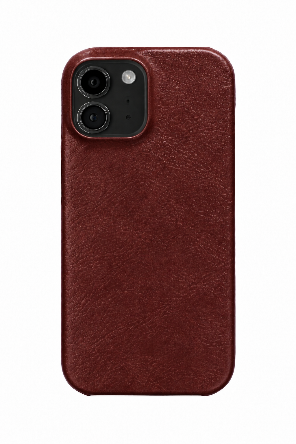 iPhone 12 Mini Leather Case with MagSafe - Wine