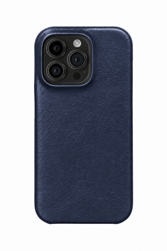 iPhone 12 Pro Leather Case with MagSafe - Blue