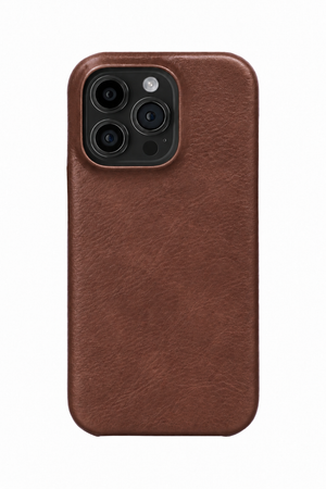 iPhone 12 Pro Leather Case with MagSafe - Coffee
