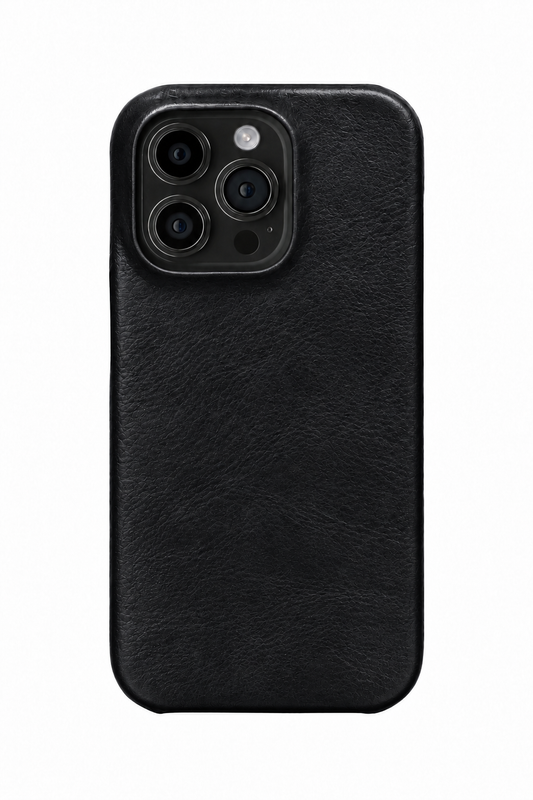 iPhone 12 Pro Max Leather Case with MagSafe - Black