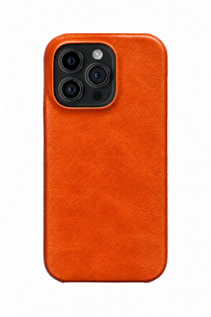 iPhone 12 Pro Max Leather Case with MagSafe - Orange