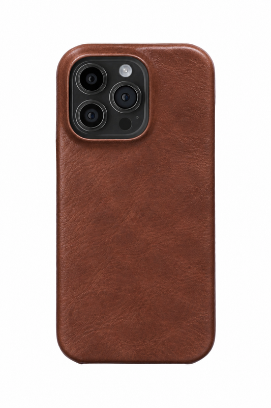 iPhone 13 Pro Leather Case with MagSafe - Coffee