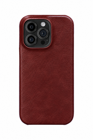 iPhone 13 Pro Leather Case with MagSafe - Wine