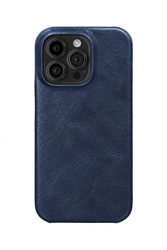 iPhone 13 Pro Max Leather Case with MagSafe - Blue