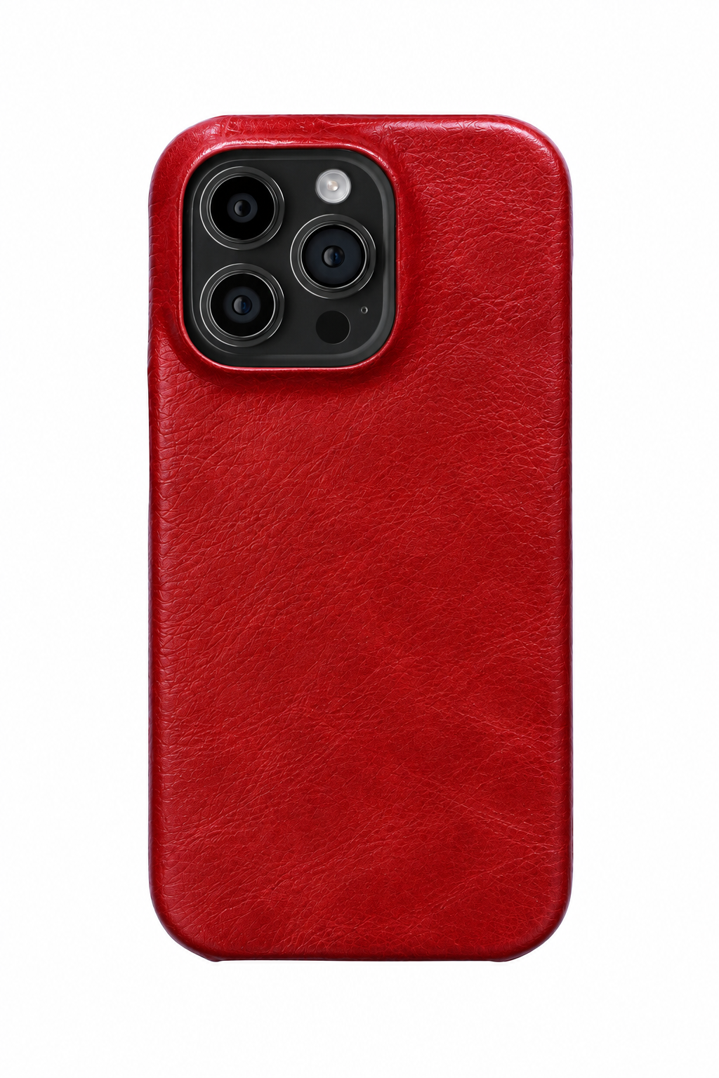 iPhone 13 Pro Max Leather Case with MagSafe - Red