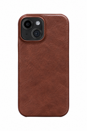 iPhone 14 Leather Case with MagSafe - Coffee