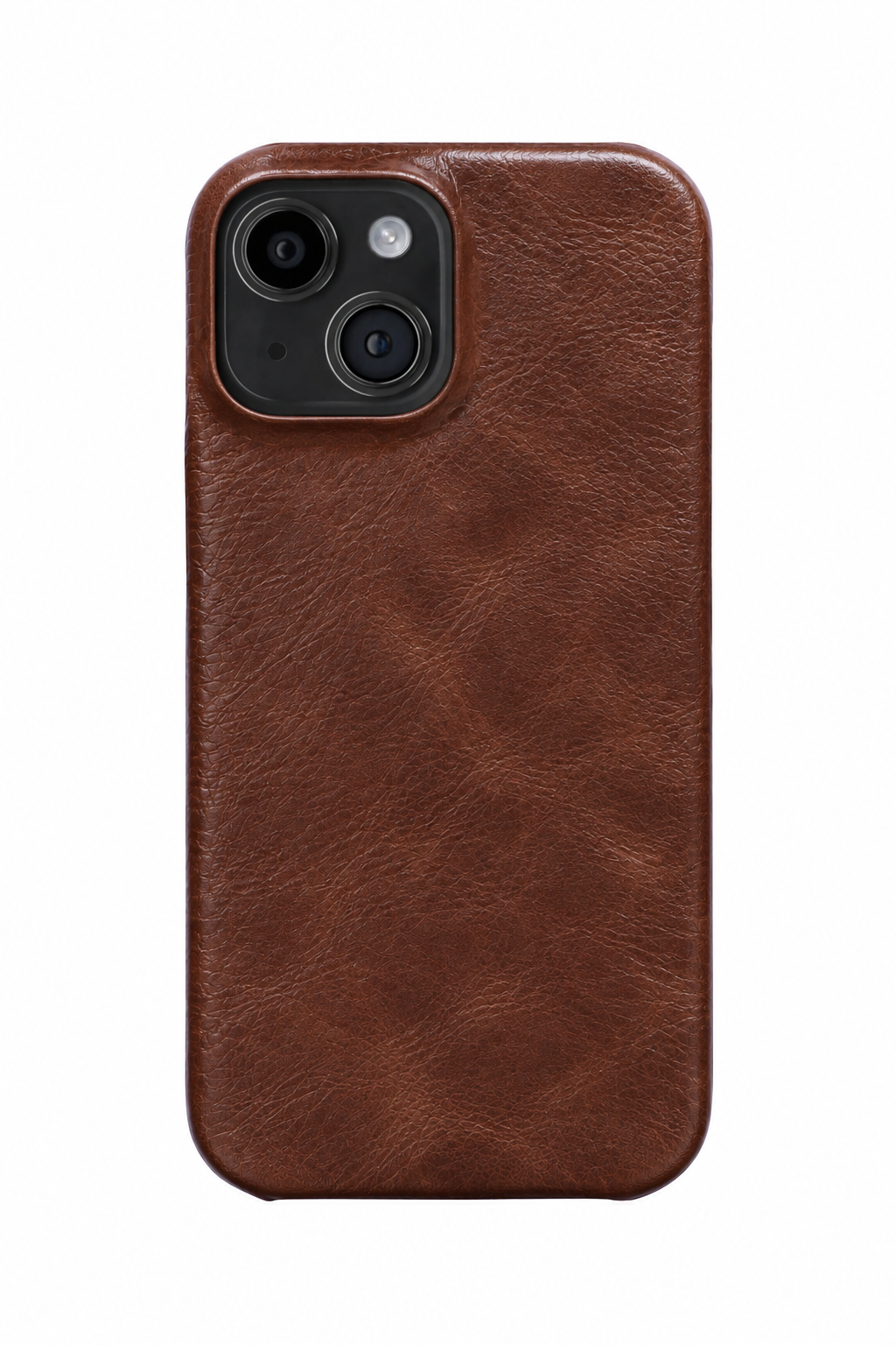 iPhone 14 Plus Leather Case with MagSafe - Brown