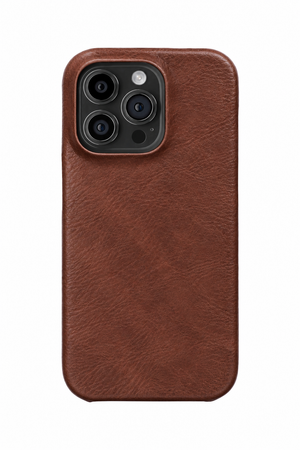 iPhone 14 Pro Leather Case with MagSafe - Coffee