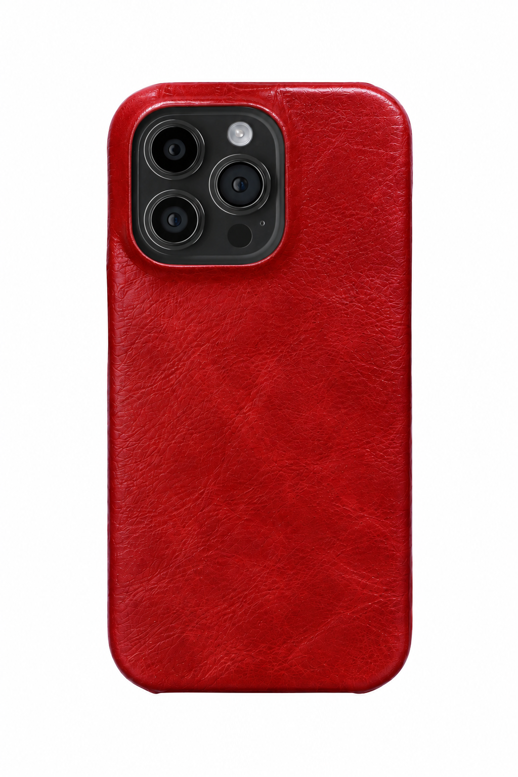 iPhone 14 Pro Max Leather Case with MagSafe - Red