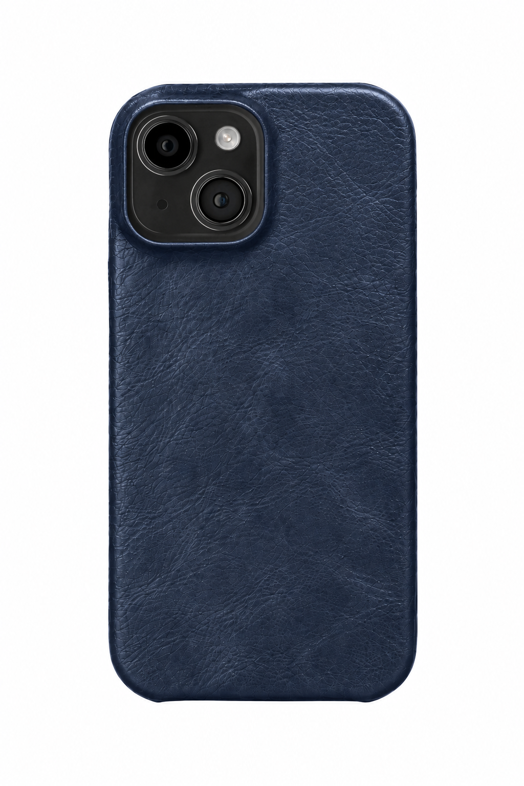 iPhone 15 Leather Case with MagSafe - Blue