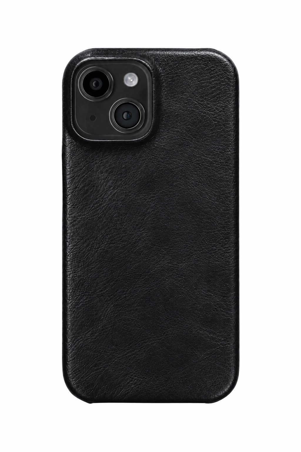 iPhone 15 Plus Leather Case with MagSafe - Black
