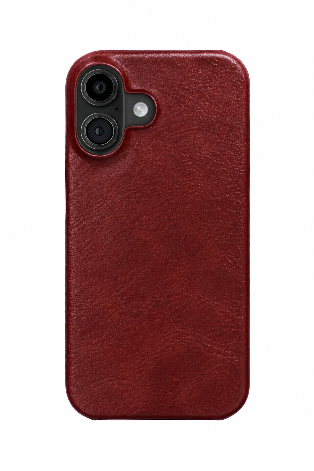 iPhone 16 Plus Leather Case with MagSafe - Wine