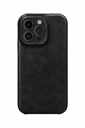iPhone 16 Pro Leather Case with MagSafe - Black