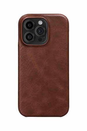 iPhone 16 Pro Max Leather Case with MagSafe - Brown