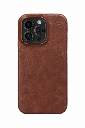 iPhone 16 Pro Max Leather Case with MagSafe - Coffee