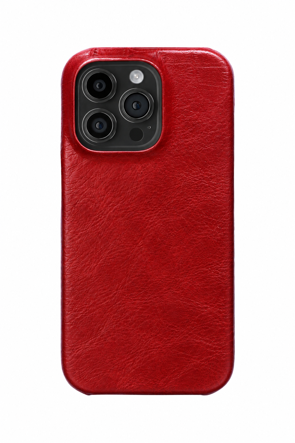 iPhone 16 Pro Max Leather Case with MagSafe - Red