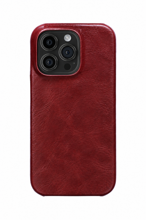 iPhone 16 Pro Max Leather Case with MagSafe - Wine